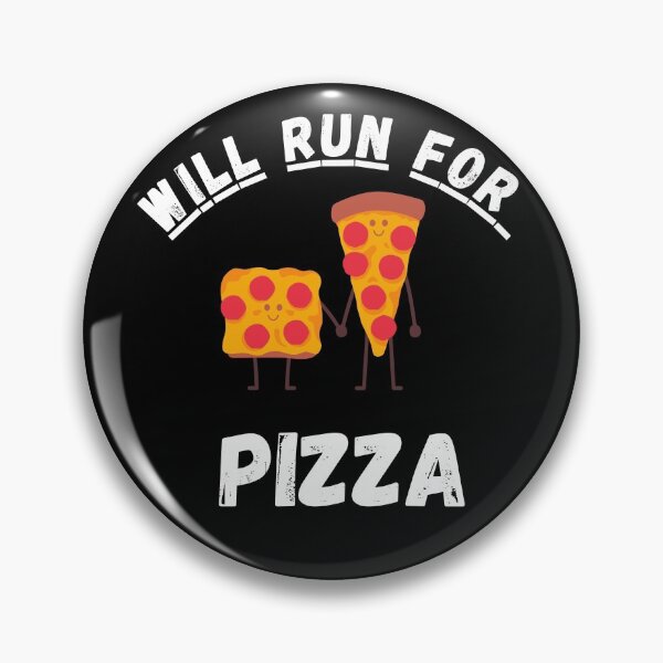 Item preview, Will Run For Pizza designed and sold by The Full Cart.