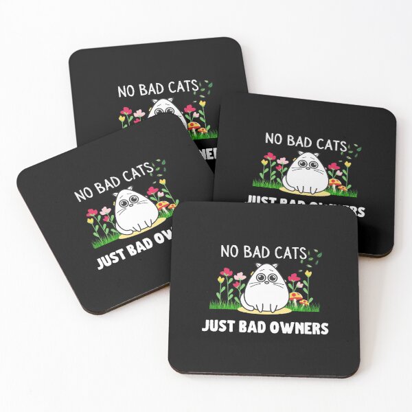 Item preview, No Bad Cats, Just Bad Owners designed and sold by leBoosh-Designs.