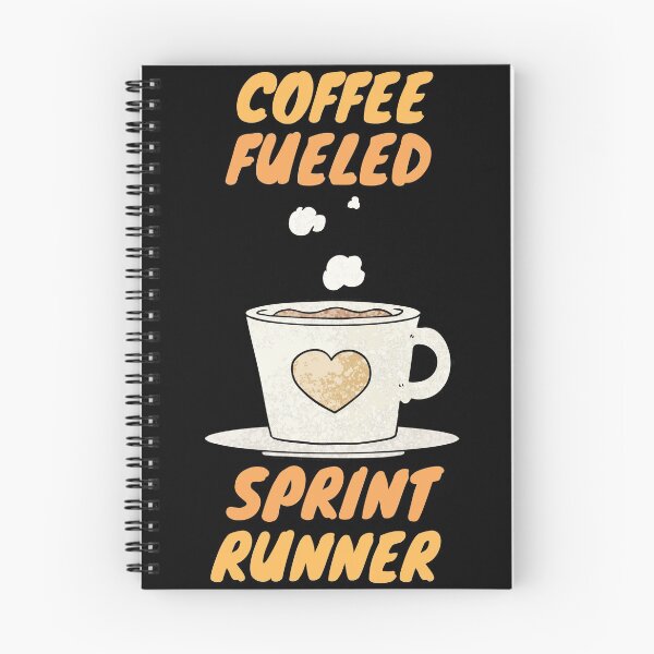 Item preview, coffee fueled sprint runner enthusiast designed and sold by SnowballStep.