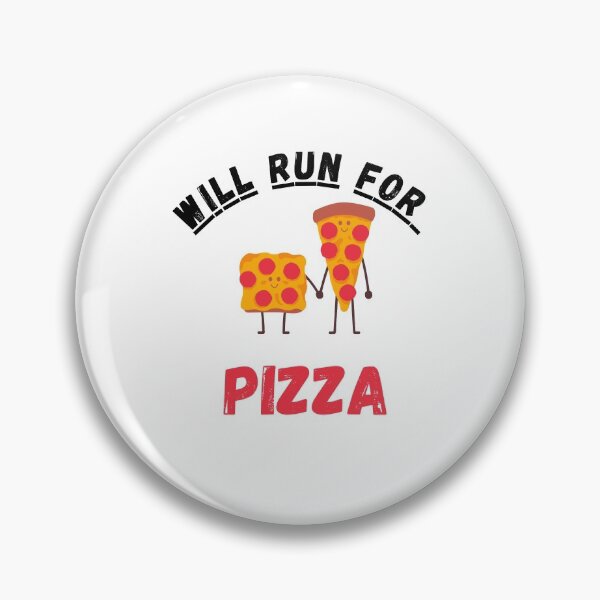 Item preview, Will Run For Pizza designed and sold by The Full Cart.