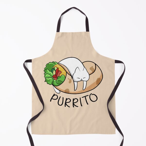 Item preview, Cute Purrito cat sleeping on burrito designed and sold by Shinchiller.