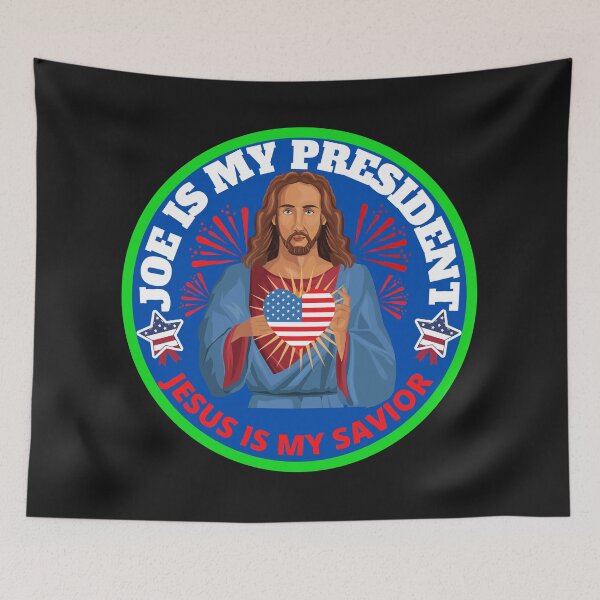 Item preview, Jesus is my Savior Biden is my President designed and sold by UnboundFull.