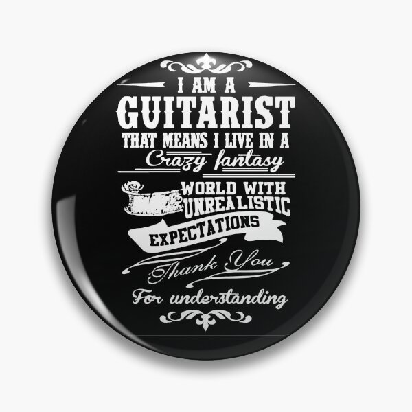 Item preview, I'm A Guitarist Quotes designed and sold by designbychow.