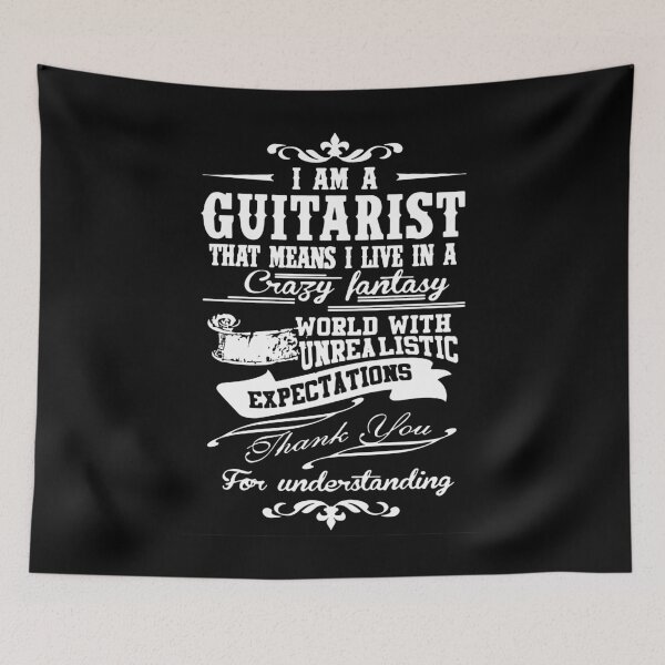 Item preview, I'm A Guitarist Quotes designed and sold by designbychow.
