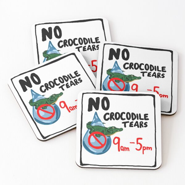 Item preview, No Crocodile Tears designed and sold by LadyRyatt.
