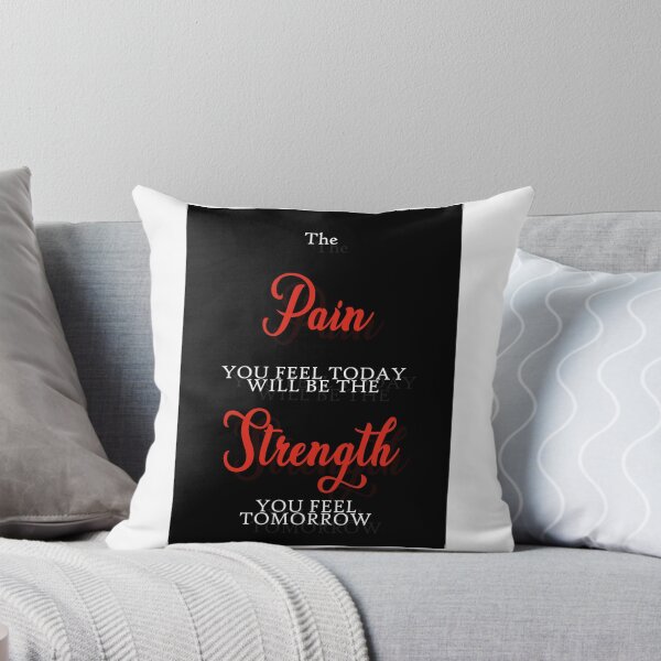 Item preview, The Pain You Feel Quote Art Design Inspirational designed and sold by vividpixelusa.