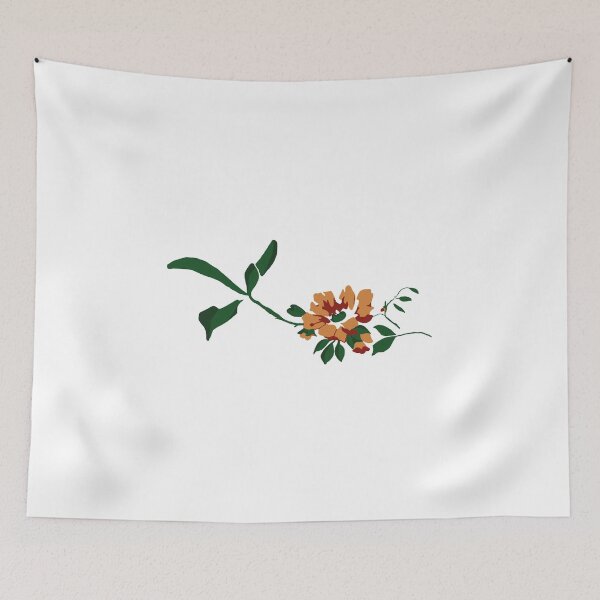 Item preview, Vintage rose in red and orange designed and sold by ArtTony.