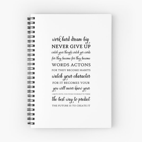 Item preview, Work Hard Dream Big Quote Art Design Inspirationa designed and sold by vividpixelusa.