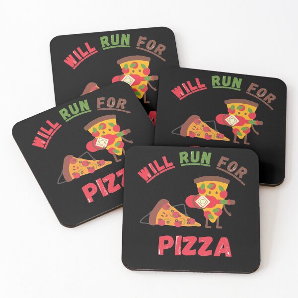 Item preview, Will Run For Pizza designed and sold by The Full Cart.
