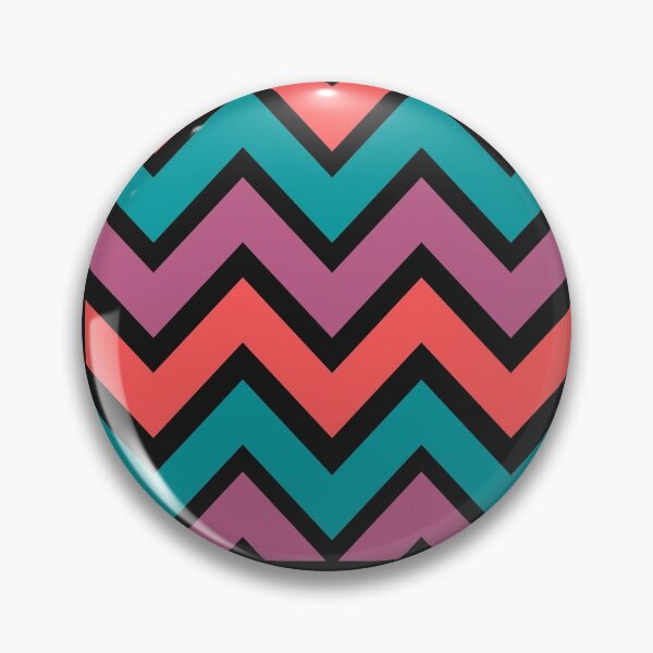 Item preview, TEAL,PINK AND BLACK ZIGZAG LINE designed and sold by Sharon111.