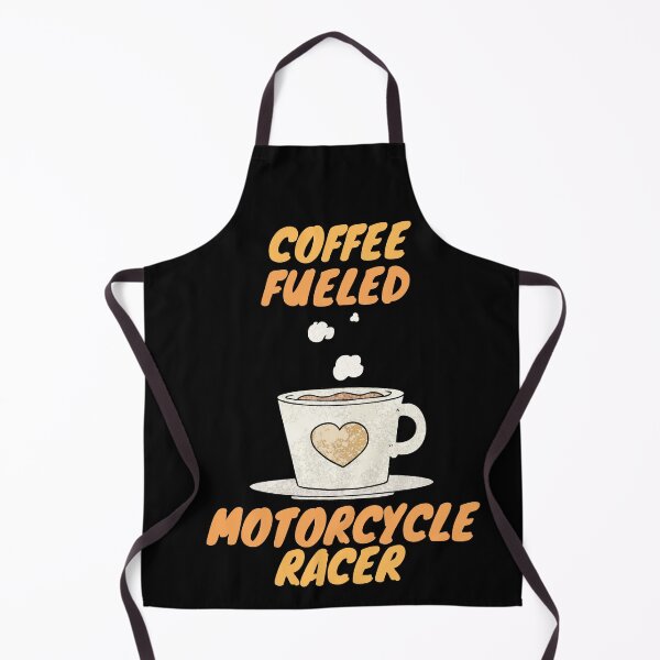 Item preview, coffee fueled motorcycle racing enthusiast designed and sold by SnowballStep.