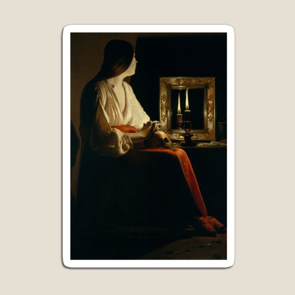 Item preview, Georges de La Tour - The Penitent Magdalene designed and sold by HistoryRestored.