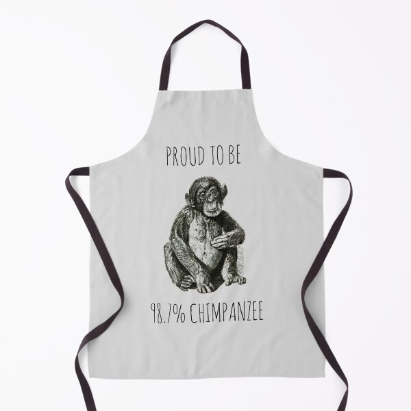 Item preview, PROUD TO BE 98.7% CHIMPANZEE designed and sold by Rob Price.