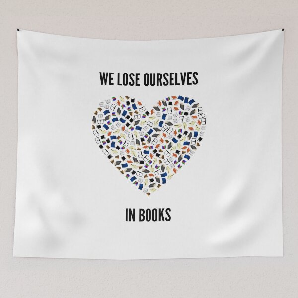 Item preview, We Lose Ourselves In Books designed and sold by AutumnVibeShop.