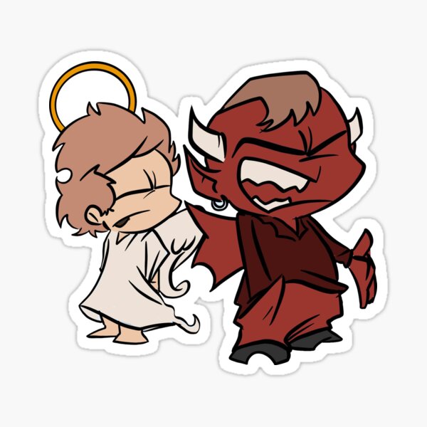 Alain Conscience and Alain Parfait Sticker