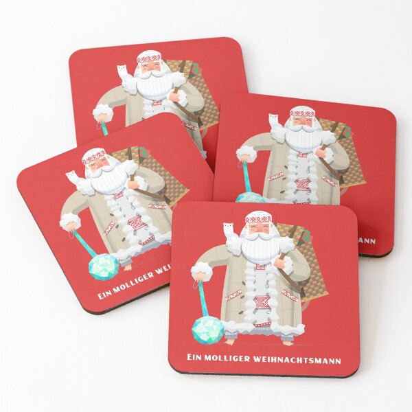 Item preview, Merry Christmas | A chubby Santa Claus | Russian Santa Claus designed and sold by Ainbowz-Artwork.