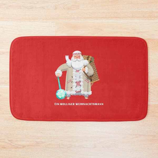 Item preview, Merry Christmas | A chubby Santa Claus | Russian Santa Claus designed and sold by Ainbowz-Artwork.