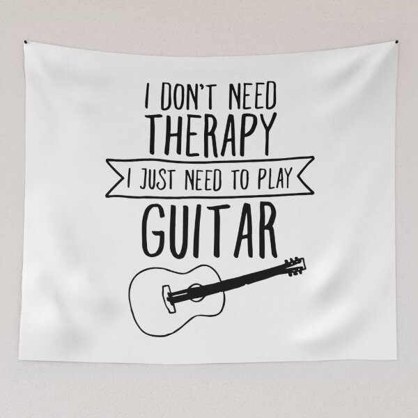 Item preview, I Don't Need Therapy I Just Need To Play Guitar designed and sold by designbychow.
