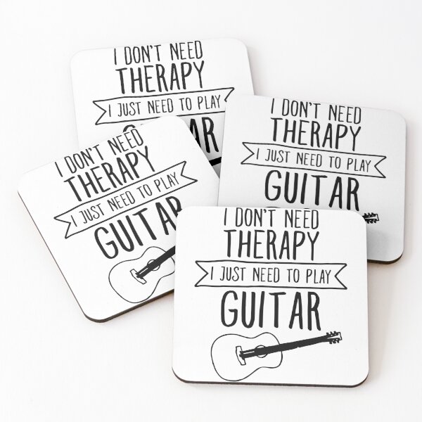 Item preview, I Don't Need Therapy I Just Need To Play Guitar designed and sold by designbychow.