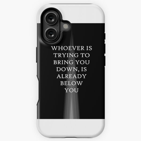Item preview, Whoever Is Trying To Bring You Down Quote Art Des designed and sold by vividpixelusa.