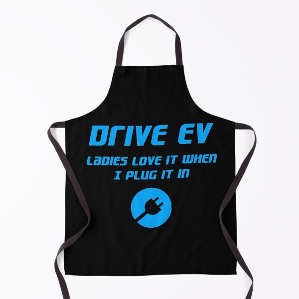 Item preview, Drive EV Electric Vehicle Car Ladies Love it When I Plug It Funny Design designed and sold by trendyzcom.