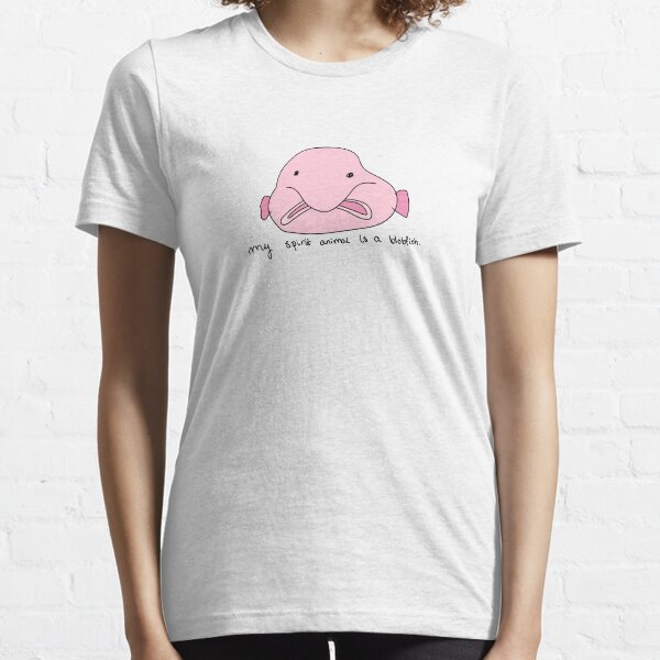  Blobfish The Underwater Mascot Cute Blobfish Long Sleeve  T-Shirt : Clothing, Shoes & Jewelry