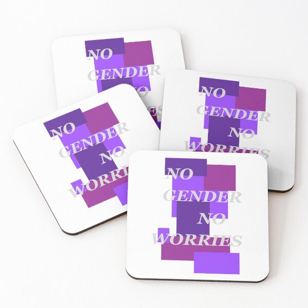 Item preview, No Gender No Worries designed and sold by LittleRedChucks.