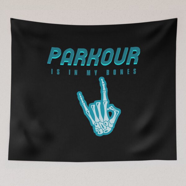 Item preview, Parkour Is In My Bones designed and sold by joabaj.
