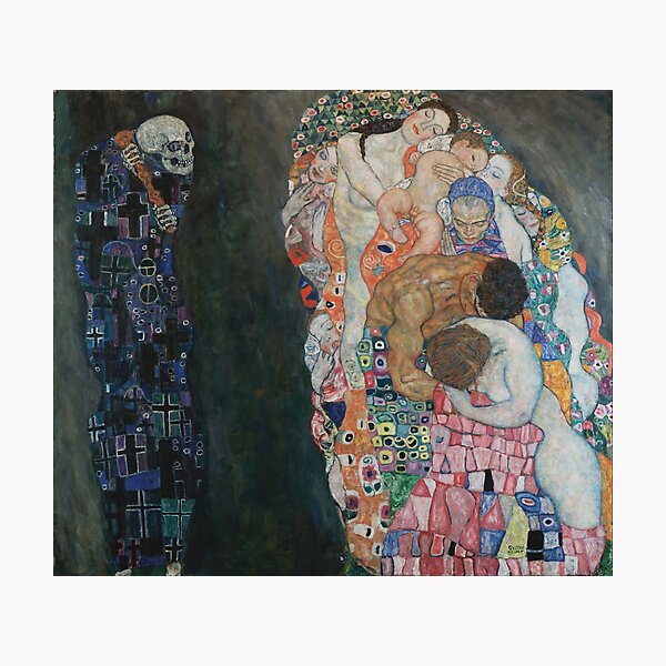 Item preview, Gustav Klimt - Mort et vie designed and sold by HistoryRestored.