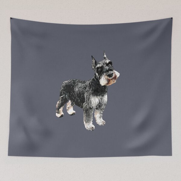 Item preview, Mini Schnauzer Miniature Beauty designed and sold by ElegantCat.