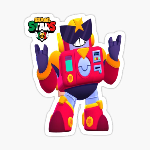 Sticker Brawl Stars Redbubble