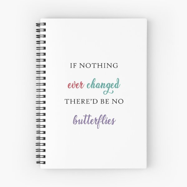 Item preview, If Nothing Ever Changed Thered Be No Butterflies designed and sold by vividpixelusa.