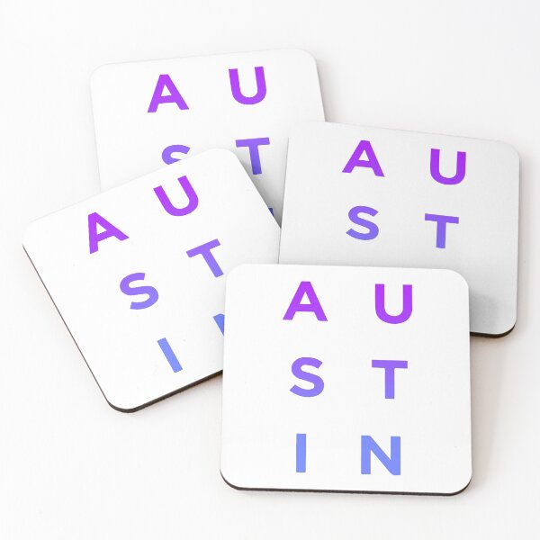 Item preview, Austin, Texas Minimal Gradient | Text | Quote designed and sold by designdroplet.