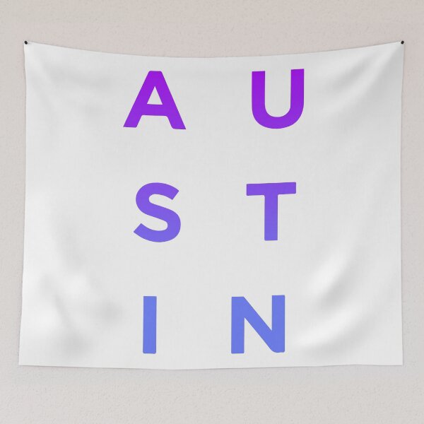 Item preview, Austin, Texas Minimal Gradient | Text | Quote designed and sold by designdroplet.