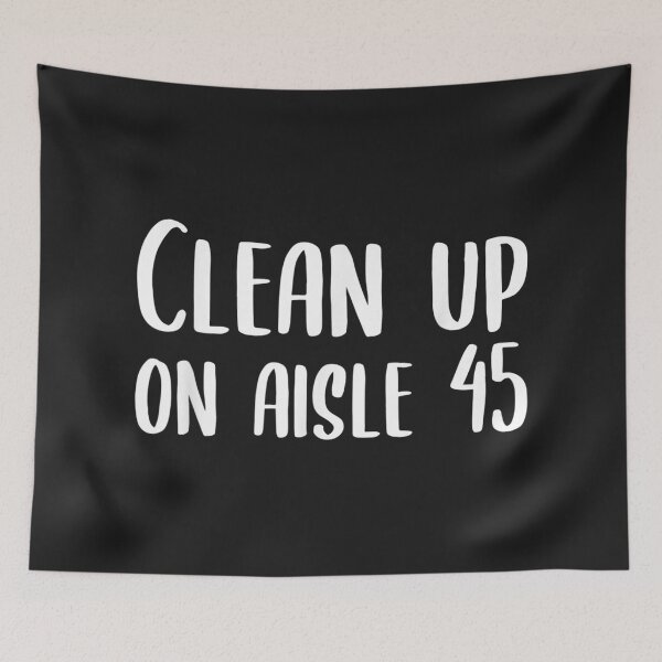 Item preview, Clean Up on Aisle 45 Biden Harris  designed and sold by GaleBerry.