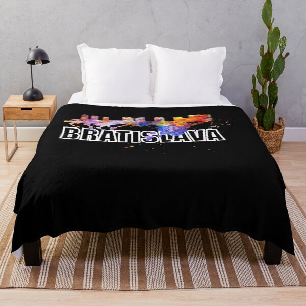 Item preview, Bratislava Slovakia skyline Slovak capital designed and sold by DerNerd.