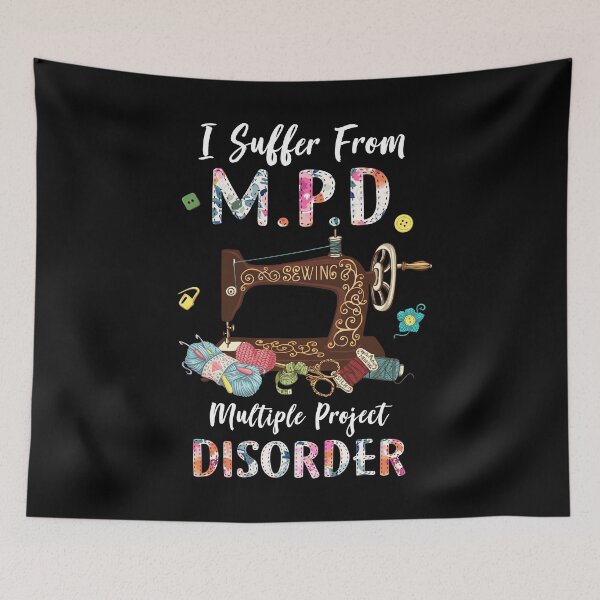Item preview, Best Suffer From Mpd Sewing Lovers Birthday Shirt Quilting Knitting Yarn Mothers Day T Shirt designed and sold by tuanitus.