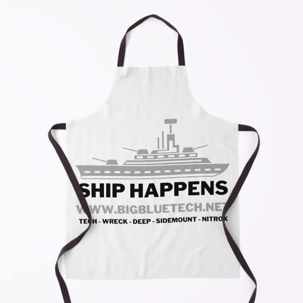 Item preview, Ship Happens - Big Blue Tech designed and sold by BigBlueDiving.
