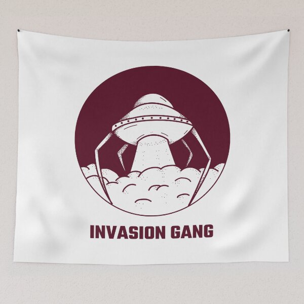 Aperçu de l'œuvre Gang d'invasion créée et vendue par Arva-Designs.