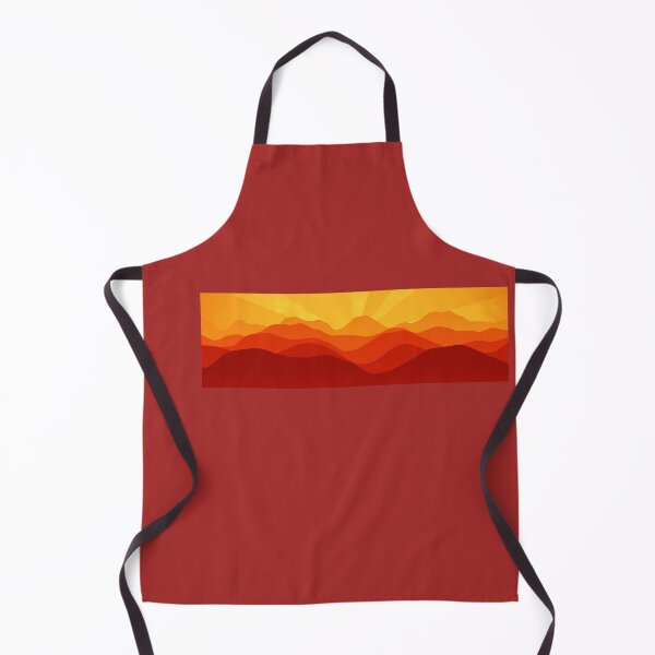 Item preview, Red, orange, yellow watercolor flat design with mountain landscape and lake. Iphone or Samsung phone Case & Cover designed and sold by RoManSmArt.