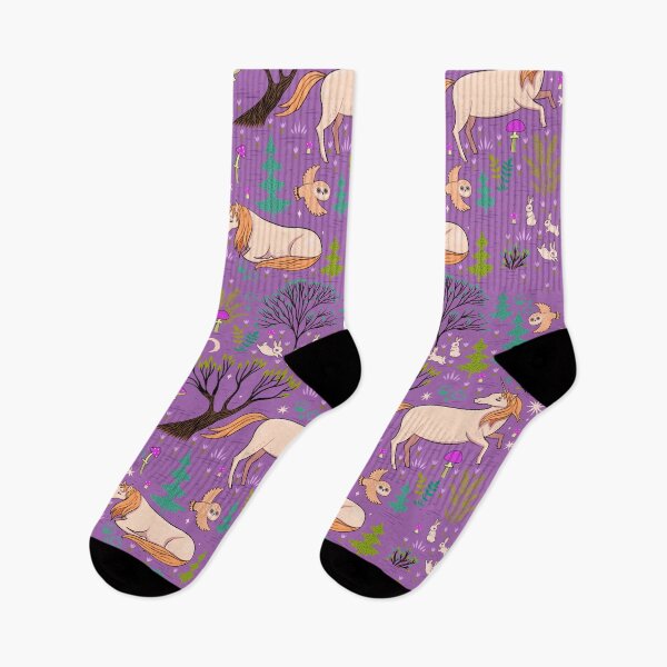 Item preview, Magic forest with unicorns designed and sold by burbura.