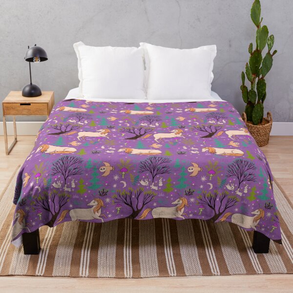 Item preview, Magic forest with unicorns designed and sold by burbura.