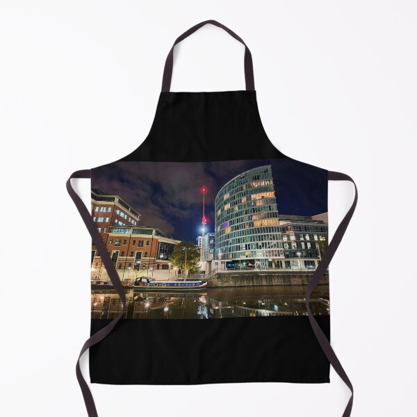 Item preview, The Eye, Bristol With A Crane At NIght designed and sold by Frank-Vincent.