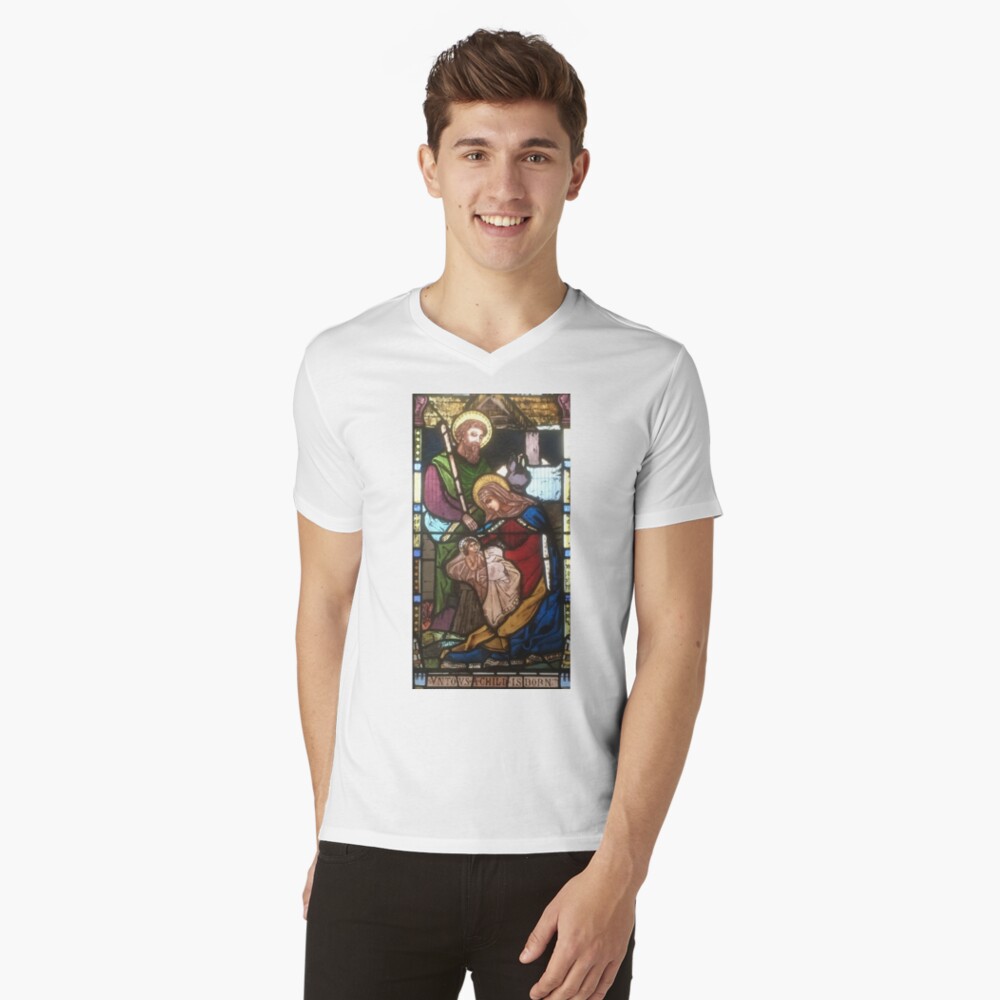 Item preview, V-Neck T-Shirt designed and sold by GodstoneUB.