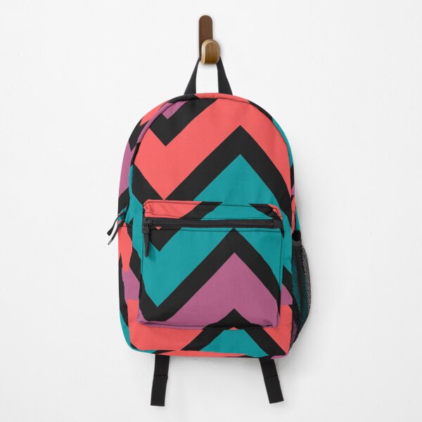 Item preview, TEAL,PINK AND BLACK ZIGZAG LINE designed and sold by Sharon111.