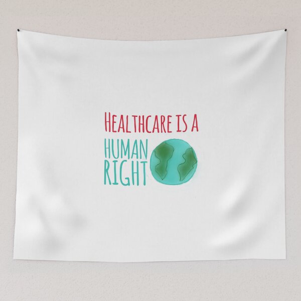Item preview, Healthcare is a human right designed and sold by Basil59.