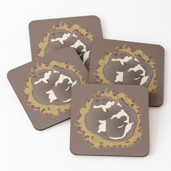 Item preview, Sleeping Squirrels - Winter Sleep - For Squirrel Lovers - I Love Squirrels designed and sold by Thordur Sturluson.