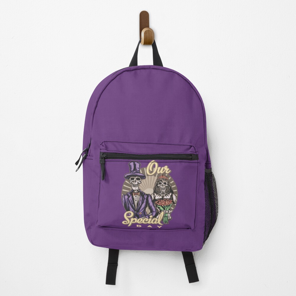 bride backpack purple