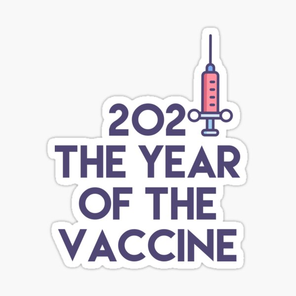 Vaccine T-Shirt, New Year 2021, Vaccination Gift, Doctors Gift, Nurses Gift, Covid Immunity Sticker