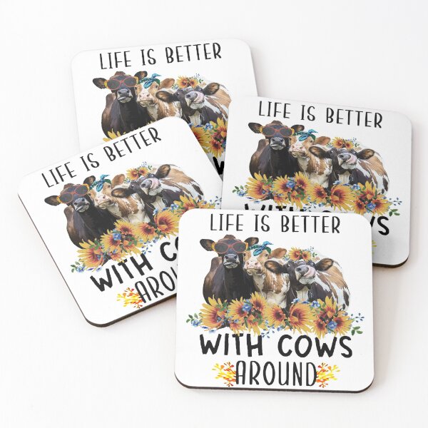 Item preview, Life Is Better With Cows designed and sold by Murasakiki.